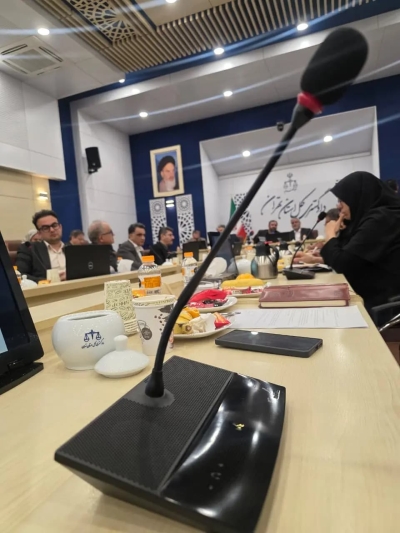 حضور دکتر اصغر فتائی در شورای پیشگیری از جرم تهران